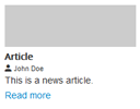 The full width style