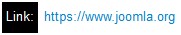 link: url value