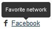Facebook as link A