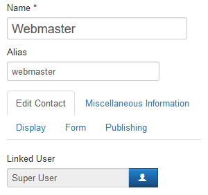 Linking a user to a contact Linking a user to a contact